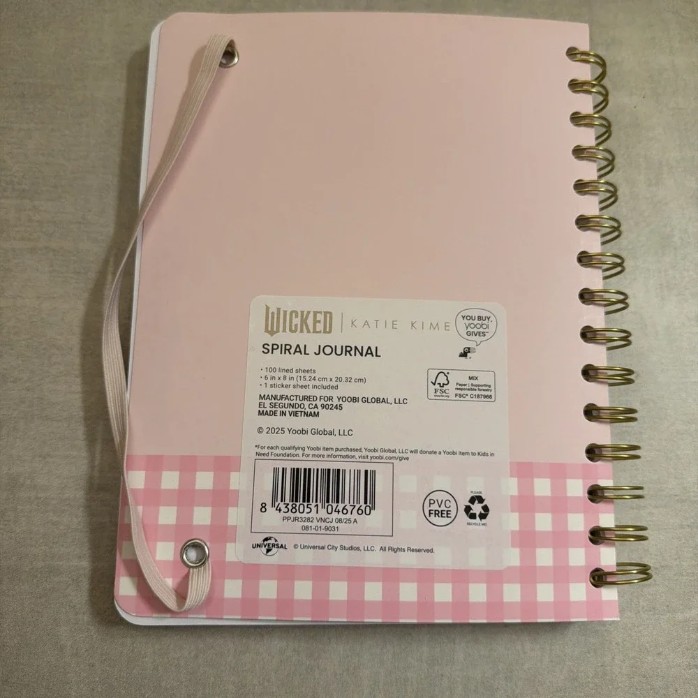 Wicked Spiral Journal KATIE KIME‎ PINK 6